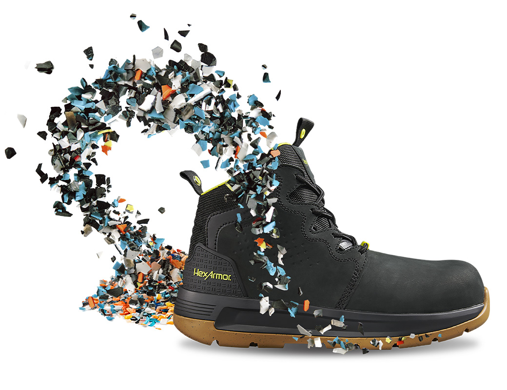 Xtend black safety boot.